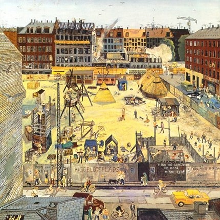 Erik Hagens, Sommer i Den Sorte Firkant, 1975