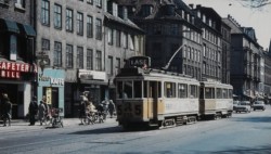 Sporvogn på
Nørrebrogade