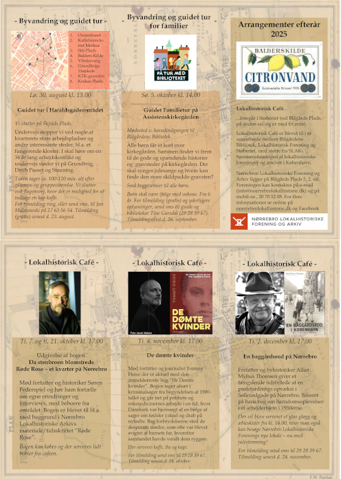 Arrangementer efteråret 2025